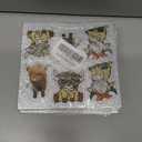 10 x 18pcs Brown Glitter Cow Dessert Cupcake Topper Cheer to Country Western Bull Riding Bull Rider Competition Theme Decor Supplies Baby Shower Boys Girls Birthday Party Decorations