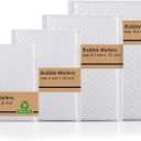 Bubble Mailers 4x8 inches 500pcs Padded Envelopes Mailers Sealing Shipping Bags for Small Business, Shipping Envelopes with Self Sealing, Waterproof and TearProof