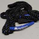 Ayombo Jump Rope, Weighted Jump Rope for Fitness, Boxing Equipment Jump Ropes for Men Women, Battle Skipping Ropes for Exercise, Suitable for Boxing, Cardio, Training Muscle Speed Home Gym Workout Equipment