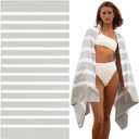 SummerSand Microfiber Beach Towel Extra Large (79 x 39.5 in) - Quick Dry, Sand Free - Compact and Lightweight for Travel - Recycled Materials - Travel Bag Incl - Oversized Pool Towel  Marble Sand