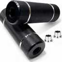 BMX Bike Pegs 4.3" Compatible with Both 14mm and 3/8 Inch Axles, Wheel StudsAluminum Alloy Durable and Stylish Non-Slip