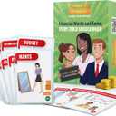 Financial Literacy Fun for Future Financially Literate Minds: 108 Flashcards Teaching Kids & Teens Financial Literacy & Essential Money Concepts  Engaging Education with Imagery, Fun and Educational