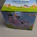 DomKom 6.5FT Cow Inflatables Christmas Spring, Farm Ranch Blow up Animals Cute Dairy Cattle, Decorations Outdoor Yard Built-in LED Lights Big Large Highland Highlander Decor Party Lawn Holiday Outside