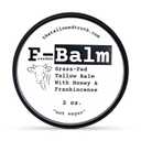 The Tallowed Truth F-Balm Tallow  Grass-fed, Grass-finished Tallow  5 Ingredients Only  Canadian-made All Purpose Tallow Balm  Made in Canada  Tallow for Face & Body (2 oz (1-Pack), Original)