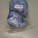 Fancy Hair Light Blue Wig with Bangs Long 26 Inches Mermaid Blue Synthetic Hair Wavy Curly Heat Resistant Costume Wigs for Women Cosplay Party Daily Use