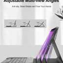 Keyboard Case for Lenovo Idea Tab Pro 12.7'' 2025, Protector Cover Case for Idea Tab Pro 12.7inch Keypad with Pen Holder for Lenovo 2025 Tablet Wireless Keyboard Folio, Adjustable View Angles, Black