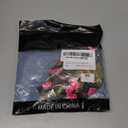 Mens Underwear Thong Sexy G-String Briefs Low Rise Shorts with Flower Prints Soft T-Back Big Contour Pouch Hot (Medium, Camorose)