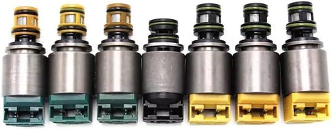 7PCS 6HP19 ZF6HP19 ZF6HP26 6HP26 6HP32 Transmission Solenoid Valves Kit Set Replacement For 2004-up BM,W