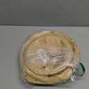 GE Black Stove Drip Pans, 10% Energy Save by Enamel Spraying Prevent Bending and Rust - Include 2 6'' Burner Drip Pans and 2 8'' Drip Bowl