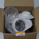 HiLIFE Steamer for Clothes, Portable Handheld Design, 240ml Big Capacity, 700W, Strong Penetrating Steam, Removes Wrinkle, for Home, Office and Travel(ONLY FOR 120V)(White)