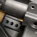 PERLESMITH Rolling TV Stand on Wheels for 23-60 Inch Flat Curved Screen TVs, Mobile TV Cart Height - Adjustable with Shelf/Tray, Portable TV Stand Holds up to 55 lbs, Max VESA 400x400mm, PSTVMC04 (Deeep Black)