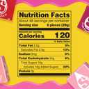 STARBURST FaverREDs Fruit Chews Chewy Candy, Party Size, 50 oz Bag (EXP 08/31/27)
