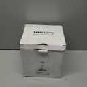 KDG Cordless Portables Table Lamp, LED Fabric Shade Small Desk Lamps, 4000mAh Battery Powered Lighting, 2700K Stepless Dimmable Light for Living Room, Dining Room, Bedroom, Bedside (Gold)