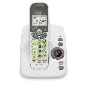 VTech VG134 DECT 6.0 Cordless Phone with Digital Answering System, FullDuplex Speakerphone, Backlit Keypad & Display, Caller ID/Call Waiting.
