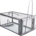 Gingbau Rat Chipmunk Trap Humane Live Mouse Vole Cage Trap