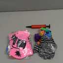 22 Pack Inflatable Guitar,Blow Up Guitar,Inflatable Rock Star Toy Set,6 Inflatable Guitars,6 Microphones,6 Shutter Shading Glasses,1 Saxophone,1 Inflatable Piano,1 Inflatable Recorder