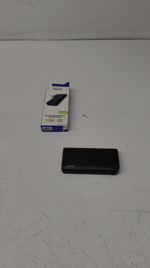 ZGEAR 20,000 mAh High Capacity Power Bank With LCD Display