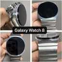 KADES Stainless Steel Band Compatible with Galaxy Watch 8 Classic 46mm, Ultra 47mm, Watch 8/7/6/5/4 40mm/44mm, 6/6 Classic/5 Pro 43mm/47mm/45mm/42mm/46mm, Classic Business Band for Galaxy Watch