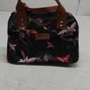 HOMESPON Insulated Lunch Bag for Women Men Adults Lunch Tote with Front Pocket Lunch Box Container Cooler Bag for Work Picnic (Pink Flowers) (Floral 2)