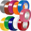 LYLTECH Electrical Tape Matte Rainbow 9 Colors Pack, Waterproof,Strong Adhesive, Durable, Easy-Wrap,3/4-Inch by 30 Feet