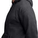 Hanes EcoSmart Hoodie, Midweight Fleece, Pullover Hooded Sweatshirt for Men (Gray, M)