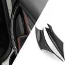 2PCS Door Handle Covers Carbon Fiber Compatible with BMW 3 Series 4 Series Driver Side and Passenger Side Door Pull Handle Covers F30 F35 320i 320Li 328i 328Li 335i 335Li and 428i,435i F32/F36