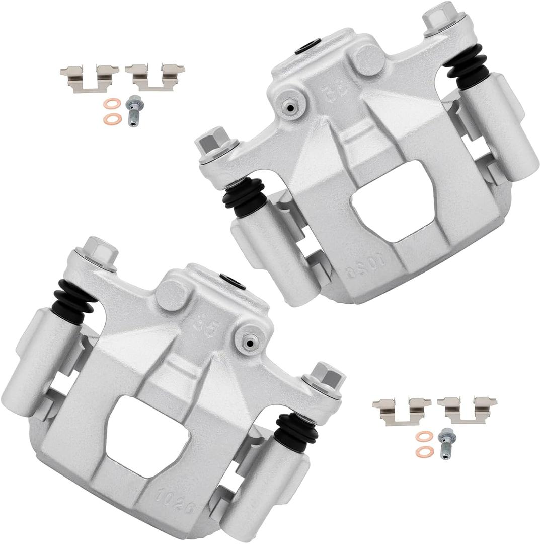 cciyu 19B2780 19B2781 Rear Left & Right Disc Brake Calipers with Bracket fit For Nissan For Altima 2002-2006 2013-2018,For Nissan For Maxima 2003-2006 2019-2021
