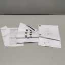 Furinno LUDER Book Shelf, 7-Cube Bookshelf, Bookcase, 9.4 x 19.5 x 41.7, for Living Room, Bedroom, Home Office, White