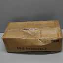 IBUYKE Industrial Pipe Clothes Rack Set of 2, 50 Inch Wall Mounted Clothing Rack, Space-Saving Hanging Closet Rod, Heavy Duty Multi-Purpose Garment Rack for Laundry Room(4 Bases), White TYJ002W-2