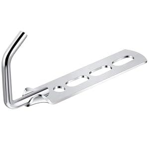 Geetery 1 Pcs Exhaust Hangers Muffler Hanger Swivel Tail Pipe Universal Exhaust Tailpipe Hanger Heavy Duty Tailpipe Muffler Bracket Flexible Swivel (Emhg005 Style,Silver)