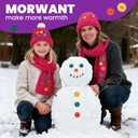 Loom Knitting Kit for Beginners - DIY Hat & Scarf Craft Toy with Buttons - Fun Crochet Toy for Kids Ages 7 8-12 - Perfect Birthday and Christmas Gift for Girls