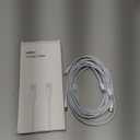 3-Pack [3.3FT+6.6FT+10FT] 60W USB C to USB C Cable, Type C to Type C Cable,Fast Charging Cable for iPhone 17 16 15 Pro Plus Pro Max Airfor Galaxy S25, for iPad Pro/Air, for MacBook and More (White)