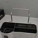 simplehuman Sink Caddy Sponge Holder, Brushed Stainless Steel