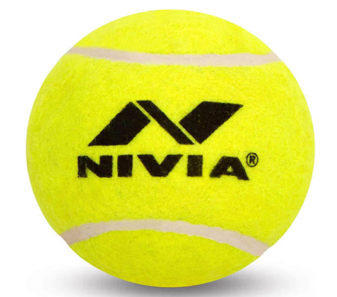 NIVIA ressureless Tennis Balls - Official Size, Low Pressure - Great for Training + Practice - Low Bounce - All Court Surface - Carry Bag Included, 18pcs