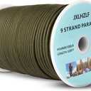 Paracord 550Lb,9 Strand Paracord Rope 328ft Parachute Cord for Outdoor Camping Hiking Survival,Army Green