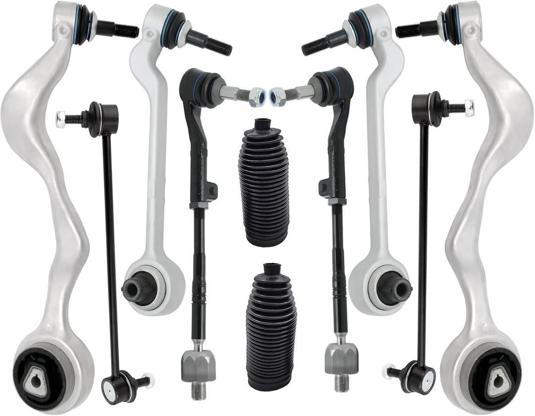 BMW Front Suspension Kit Upper Control Arm - E90 Compatible with 325i, 328i, 330i, 335d, 335i, 335is (2006-2013), E82 E88 1-Series 128i 135i (2008-2013), E84 X1 (2WD Only, 2013-2015)