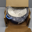 MELLERHOME 4.5 QT Enameled Cast Iron Dutch Oven, Heavy-Duty Casserole Dish and Braiser Pan with Lid and Stainless Knob, Safe for All Cooktops, Aqua Blue (4.5, Aqua Blue)