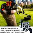 A021004831 SRM3020 Carburetor for Echo SRM-3020 SRM 3020 RM-3020T RM-3020U Shindaiwa T302 T302X String Trimmer Replace Carb WYG-11A