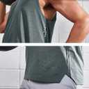 NORTHYARD Men's Workout Tank Tops Quick Dry Running Shirts Sleeveless Muscle Shirts Athletic Training Sports, Darkgrey, XL