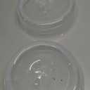 Nordic Ware BPA-free and Melamine Free Plastic Splatter Microwave Cover, 10-Inch (Set of 2), Clear