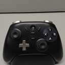 ECHTPower PC Gaming ControllerWireless for PC with Hall-Effect Joysticks, 1000Hz Polling Rate, No Drift, Turbo & Vibration, Compatible with Windows/Switch/iOS/Android/Steam Place & Charge Dock