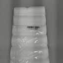 Crafjie Foam Cylinders for DIY Crafts and Arts Supplies (2 x 6in, 6 Pack), White Polystyrene Foam Rods for Modeling, Craft Supplies, DIY Home Craft Project