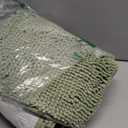 OLANLY Bathroom Rugs 30x20, Extra Soft Absorbent Chenille Bath Rugs, Rubber Backing Quick Dry, Machine Washable Bath Mats for Bathroom Floor, Tub and Shower, Home Decor Accessories, Sage Green