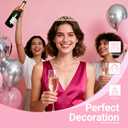 2 x 5Pcs Birthday Decorations with Crown Tiara, Sash, Cake Topper, Candle and Number Balloon for Gifts, 90th Birthday Gifts for Her