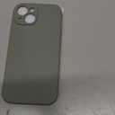 FireNova Designed for iPhone 15 Case, Silicone Upgraded [Camera Protection] Phone Case with [2 Screen Protectors], Soft Anti-Scratch Microfiber Lining Inside, 6.1 inch, Calke Green