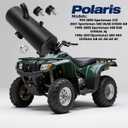 1260715-489 Exhaust Muffler Silencer Replacement | Fit For Polaris Sportsman 500 4X4 1996-2001 & Sportsman 335 1999-2000 | OEM # 1260715-029