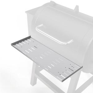 BBQ-PLUS Folding Shelf for Pit Boss 700 Classic Pellet Grill,Stainless Steel Front Folding Shelf Grill Accessories for Pit Boss with Screws,26-1/2 x 9-1/2 Inches