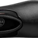 TENGTA Unisex Waterproof Garden Shoes Mens Lightweight Slip-On Rain Mud Boots for Women Lawn Mowing Booties (10.5 Women/9.5 Men, Black)