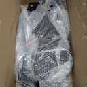 LABLT Rear Bumper Brackets Replacement for Pickup 2WD / 4WD 1964-1972, F-100, F-250, F-350, Black, Steel