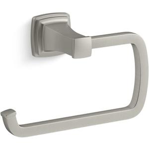 KOHLER RIFF TOWEL RING (Vibrant Brushed Nickel)